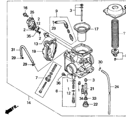 28 Honda Foreman 450 Carburetor Diagram - Wiring Diagram List