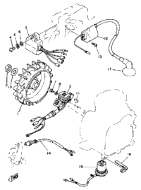 1998 Yamaha Ef600 Intake Carburetor 